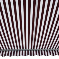 Outsunny 10'x8' Retractable Awning, Sun Shade for Patio & Window, Durable Polyester Fabric, Manual Operation, Red(m-8)