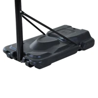 HomCom Height Adjustable 28" Backboard Portable Basketball Hoop System(m-9)