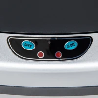 HomCom 48L / 12.5 Gallon Stainless Steel Automatic Motion Sensor Trash Can(m-13)