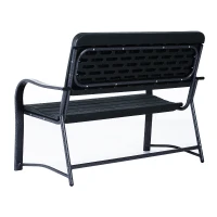 Outsunny 46” 2 Person Outdoor Bench(m-6)