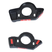 HomCom Jeep Wrangler JK 10Pcs Fender Flares Pocket Rivet Style Wheel Cover(m-6)