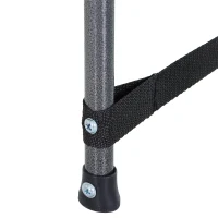 Outsunny Single Person Wide Folding Camping Cot Portable Outdoor Military Sleeping Bed w/ Carry Bag(m-13)