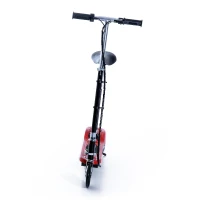 Aosom 120W Kids Folding Electric Motorized Scooter with Seat – Red(m-4)