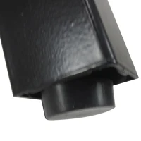 Outsunny Metal 3 Piece Outdoor Patio Round Bistro Table Dining Set - Black(m-11)