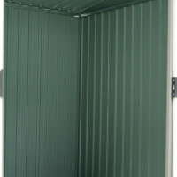 Outsunny 4' x 8' Steel Outdoor Garden Storage Shed Yard Tool House(m-9)