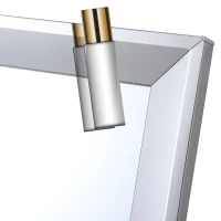 kleankin 24” x 32” Hanging Glass Framed Decorative Dressing Mirror(m-10)