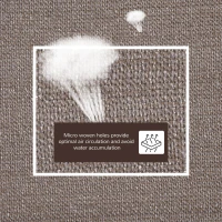 Outsunny Rectangle Sun Shade Sail, UV Protective Outdoor Canopy with Carrying Bag - Ideal Patio & Garden Cover, Beige(m-5)