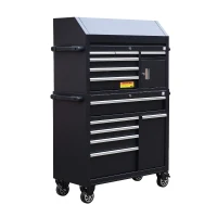 HomCom Rolling Steel 11 Drawer Tool Chest Cart(m-1)