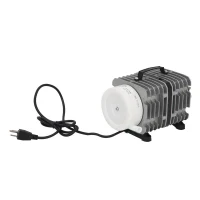 Pawhut 138W 26.4 Gallon Hydroponic Fish Pond Magnetic Air Diffusion Pump(m-5)