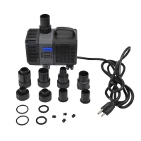 Pawhut 1375 GPH Adjustable Frequency Submersible Pond Pump Filter(m-2)