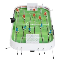 Soozier 37” Portable Mini Foosball Table Tabletop Soccer Game for Kids Sportcraft Football Table - Green/White(m-4)