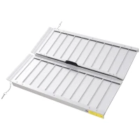 HOMCOM Versatile 3ft Motorcycle  Scooter  and Dollie Ramp for Home or Travel  600lbs(m-10)