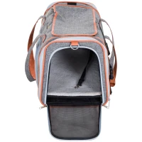 PawHut 18" Small Dog Carrier Pet Tote Bag Airline Approved Pet Carrier Cat Travel Carrier(m-10)