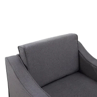 HomCom Single-Seat Sofa - Dark Gray(m-8)