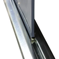 Outsunny 11.15"W x 12.5"D Metal Outdoor Utility Storage Tool Shed Kit Backyard Garden  - Grey(m-15)