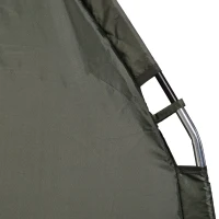 Open Box Outsunny Portable Camping Cot Tent with Air Mattress, Sleeping Bag, and Pillow(m-10)