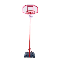 Aosom 10' Height Adjustable Portable Basketball Hoop System with 35" Heavy Duty Backboard(m-6)