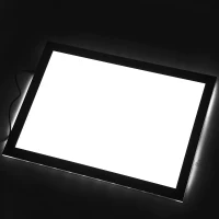 HomCom 14" LED Artist Stencil Board Tracing Table Light Box Pad(m-1)