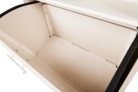 New Age Pet Dog Brea Food Pantry/Double Diner -Antique White(m-8)