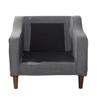 HomCom Single-Seat Sofa - Dark Gray(m-5)