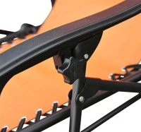 Outsunny Reclining Zero Gravity Chair - Orange(m-6)