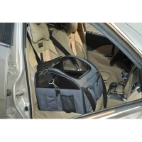 Pawhut 15” Pet Travel Carrier for Cats & Dogs – Gray(m-6)