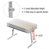 HOMCOM Height Adjustable Laptop Table Stand(m-4)