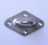 Outsunny Sun Sail Shade Installation Accessory Hardware Kit, Stainless Steel(m-5)