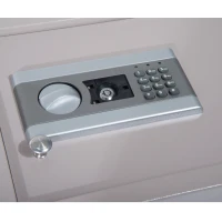 HomCom 15” x 12” x 5” Top Opening Drawer Digital Passcode Safe Home Security Storage With Emergency Keys(m-5)