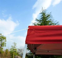 Outsunny 8' x 8' Slant Leg Easy Pop-Up Tent - Rust Red(m-5)