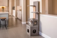 New Age Pet Kitty Klimber -Grey(m-2)