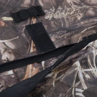 HomCom 50" 3 Rifle Truck Seat Gun Organizer with Pockets - Camouflage(m-12)