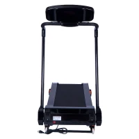 Soozier 1100W Portable Electric Folding Treadmill Running Machine with LCD Display(m-4)