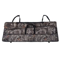 HomCom 50" 3 Rifle Truck Seat Gun Organizer with Pockets - Camouflage(m-1)