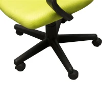 HomCom Adjustable Mesh Mid Back Computer Desk Office Task Chair - Lime Green(m-5)