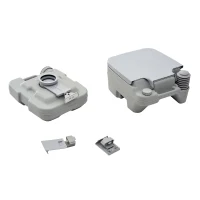 HomCom 2.8 Gallon Portable Travel Camping Outdoor Toilet(m-4)