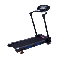 Soozier 1100W Portable Electric Folding Treadmill Running Machine with LCD Display(m-1)
