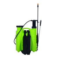HomCom 4-Gallon Manual Hand Pump Small Garden Lawn Sprayer Backpack - Green(m-2)