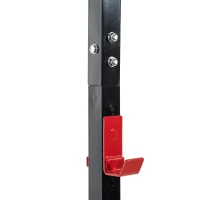 Soozier Adjustable Upper Body Strength Training Power Rack Exercise Stand - Black(m-9)