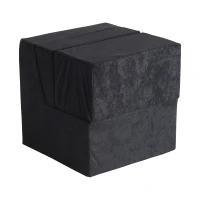 HomCom Fold Down Chair Flip Out Chair - Black(m-7)