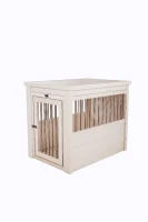 New Age Pet  InnPlace Dog Crate - Antique White Medium(m-1)