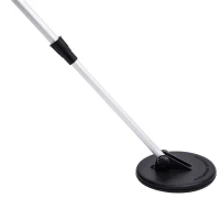 Outsunny Outdoor Gold Hunter Coin Finder Metal Detector - Black(m-5)