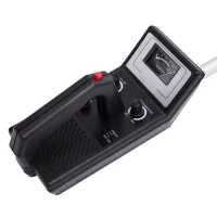 Outsunny Outdoor Gold Hunter Coin Finder Metal Detector - Black(m-7)