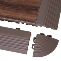 Open Box Soozier Portable Dance Floor 4 Piece Thick Ballet Kit General Flooring Trade Show Booths(m-7)