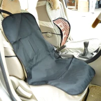 Pawhut Protective Dog Car Seat Cover Travel Liner - Black(m-3)