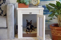 New Age Pet  InnPlace Dog Crate - Antique White Medium(m-2)
