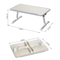 HOMCOM Height Adjustable Laptop Table Stand(m-3)