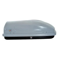 Aosom 7 Cubic Feet Cargo Box - Hard-Shell Rooftop Rack Luggage Carrier(m-5)