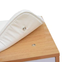 PawHut 20" Mid Century Dual Multi Level Elevated Cat Bed And Lounger Condo(m-7)