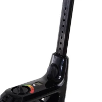 Soozier 2-in-1 Stationary Exercise Bike and Tabletop Workstation with LCD Monitor  Black(m-9)